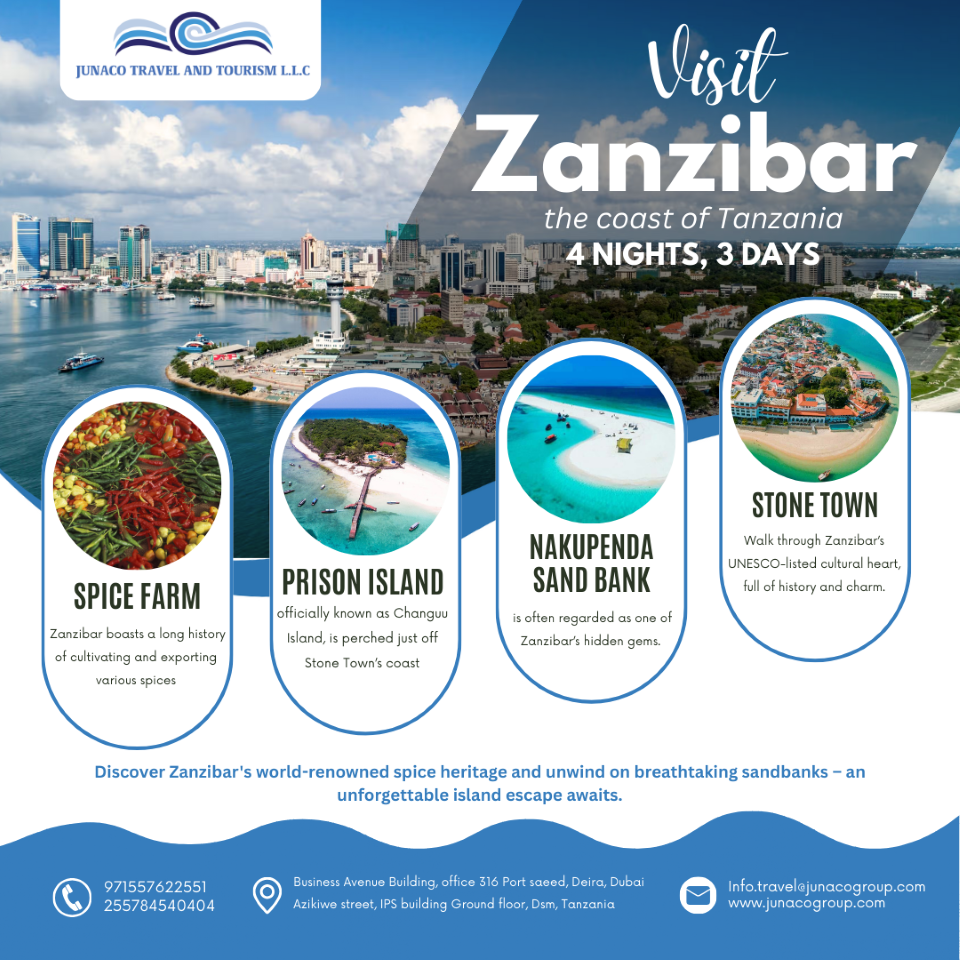 Zanzibar – Spice farm,Prison island and Nakupenda Sand Bank